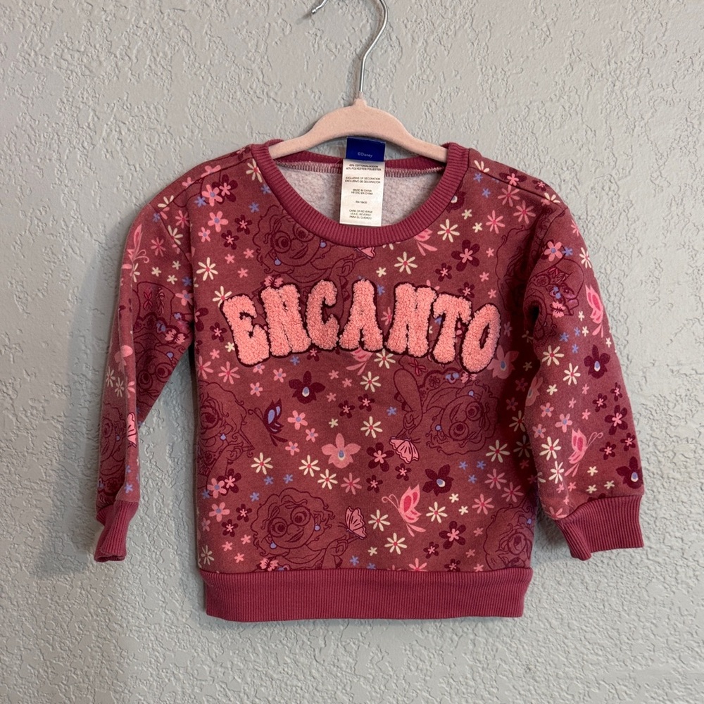 Disney Encanto Kids Sweatshirt - Pink and Purple